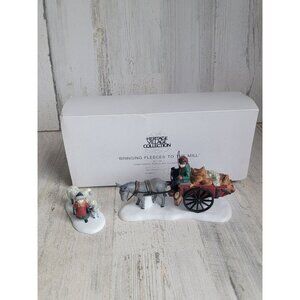 Dept 56 58190 Bringing Fleeces to the mill village accessory xmas